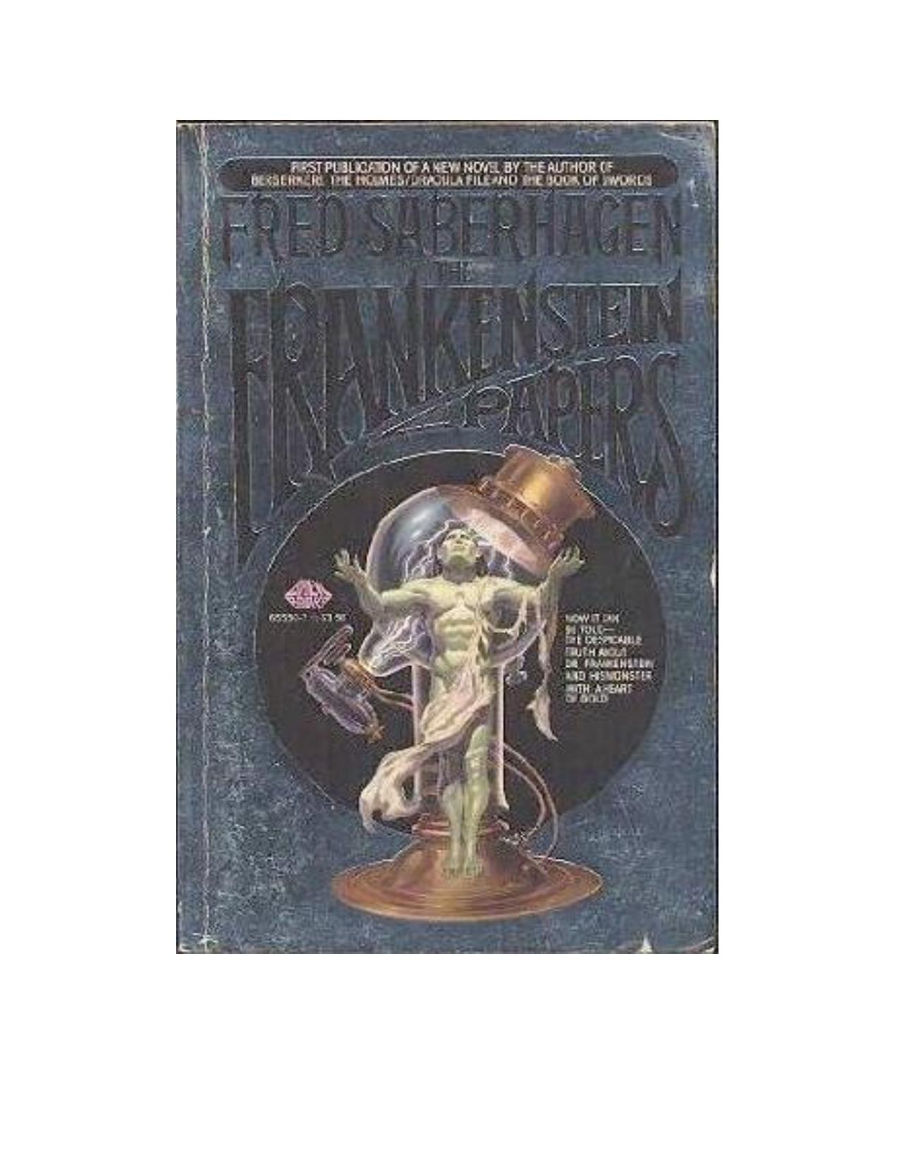 The Frankenstein Papers by Fred Saberhagen