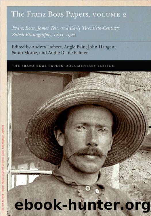 The Franz Boas Papers, Volume 2 by unknow