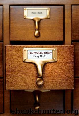 The Free Man’s Library by Henry Hazlitt