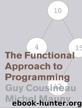 The Functional Approach to Programming by Guy Cousineau