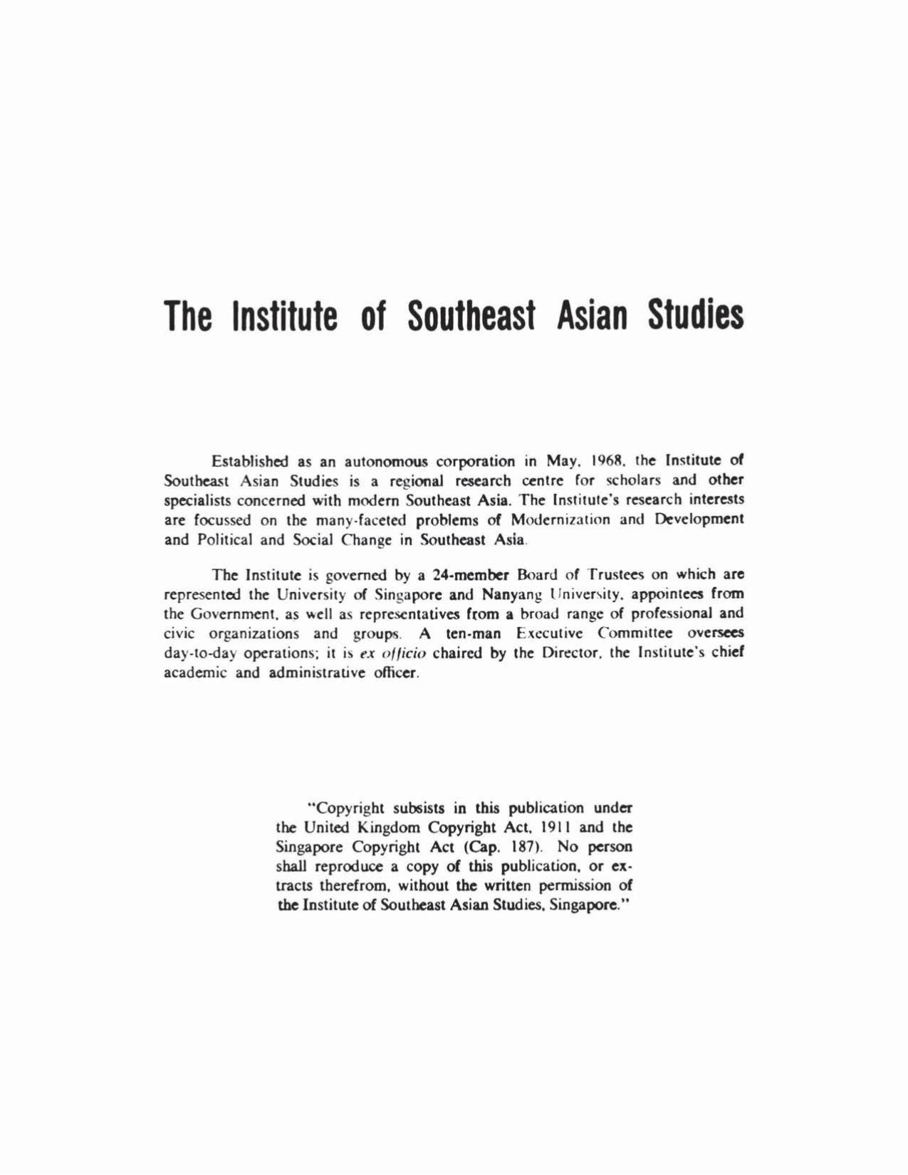 The Future Pattern of Japanese Economic and Political Relations with Southeast Asia by Shinichi Ichimura; Wee Meng Chua; Tohru Yano