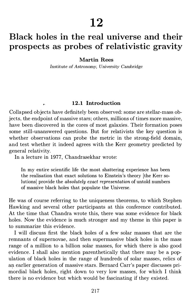 The Future of Theoretical Physics and Cosmology by G.W. Gibbons & E.P.S. Shellard & and S.J. Rankin (eds.)