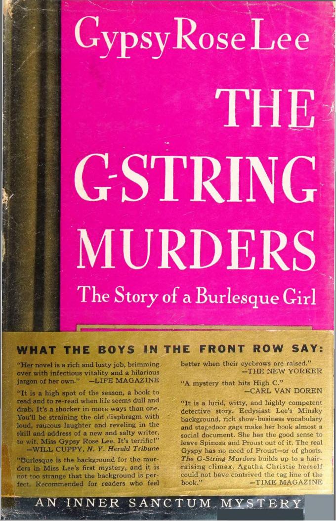 The G- String Murders (1941) by Gypsy Rose Lee