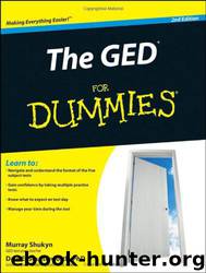 The GED for Dummies by Murray Shukyn & Dale E. Shuttleworth