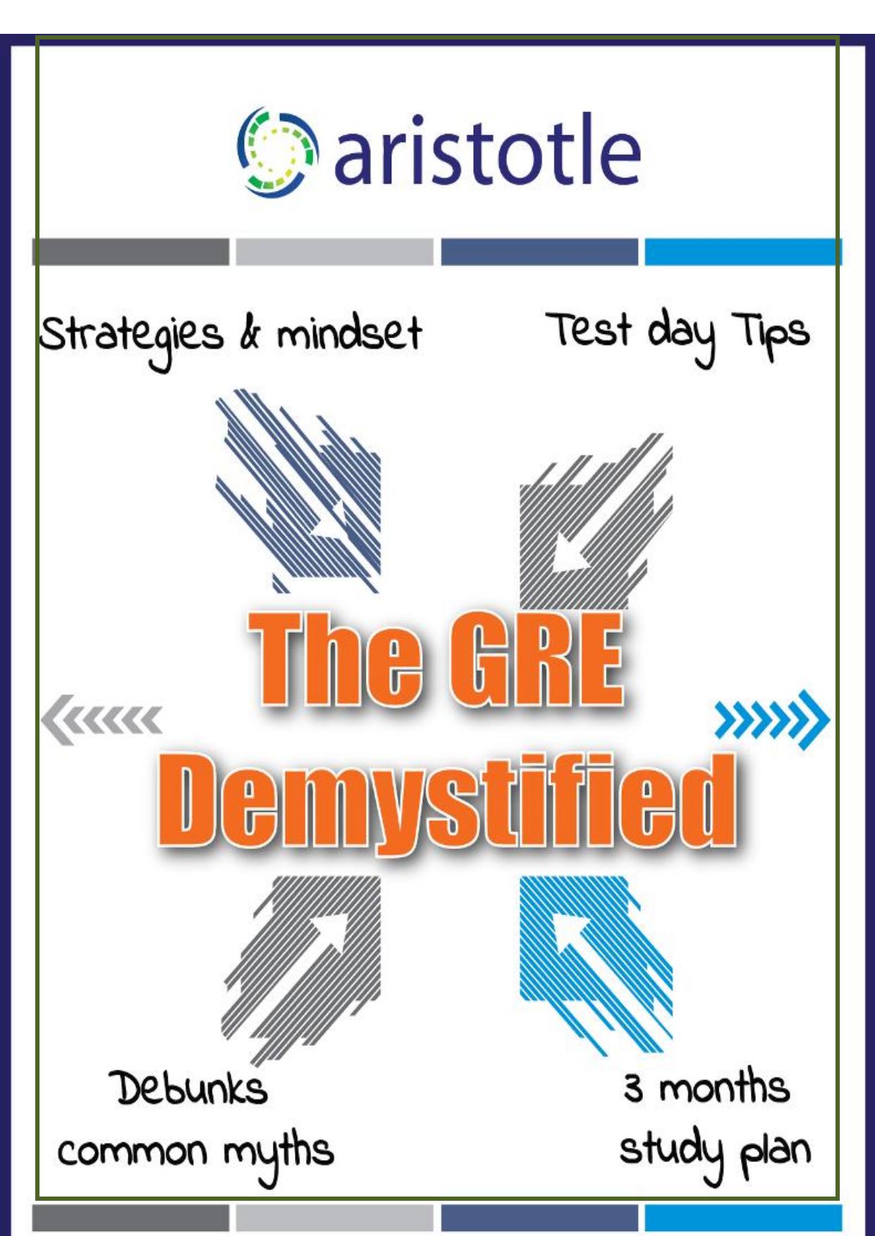 The GRE Demystified by MANVENDERA SINGH
