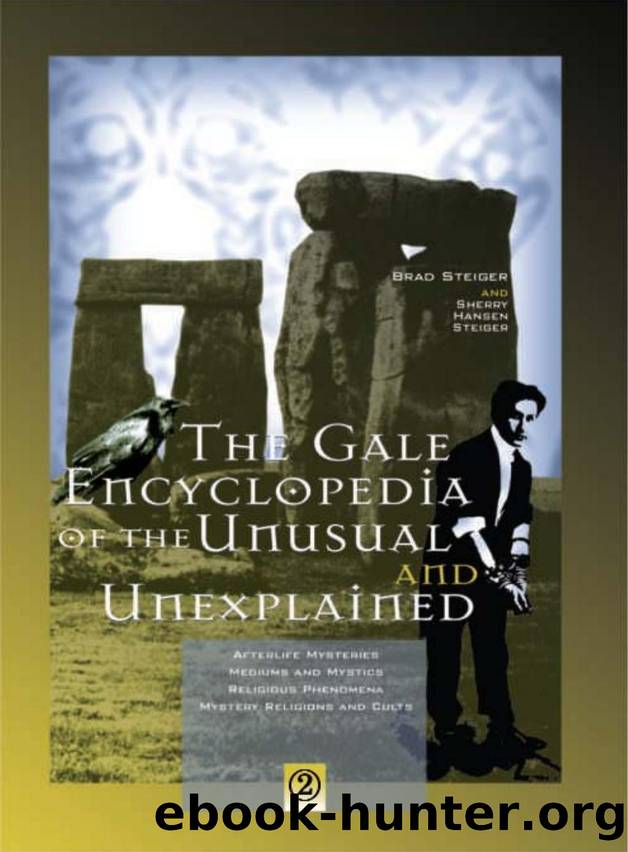 The Gale Encyclopedia of the Unusual and Unexplained Vol 2 by Unknown