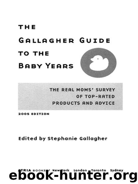 The Gallagher Guide To The Baby Years by Stephanie Gallagher