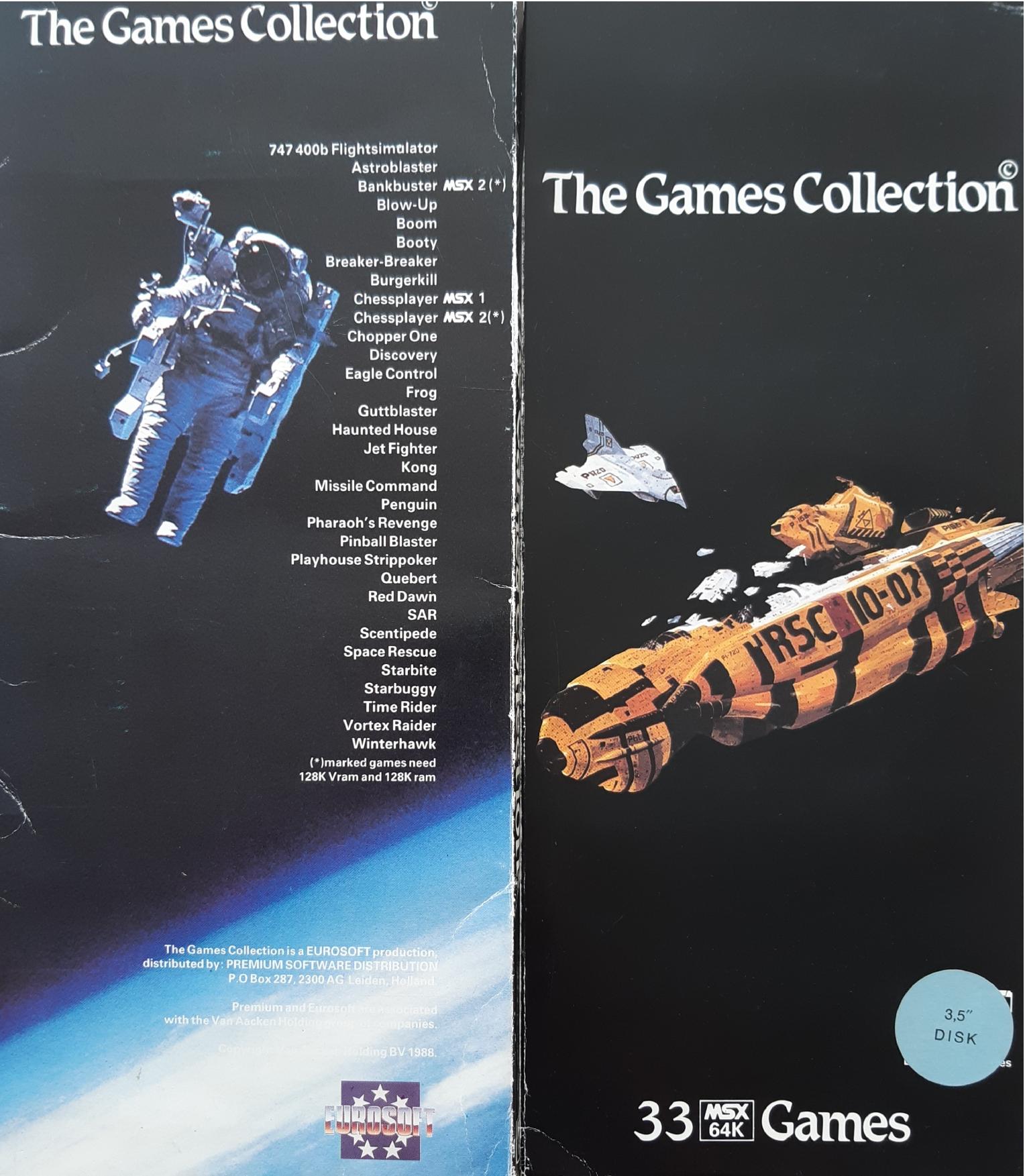 The Games Collection by Unknown
