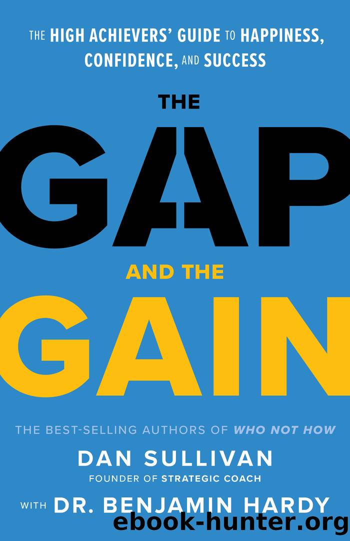 The Gap and the Gain by Dr. Benjamin Hardy & Dan Sullivan