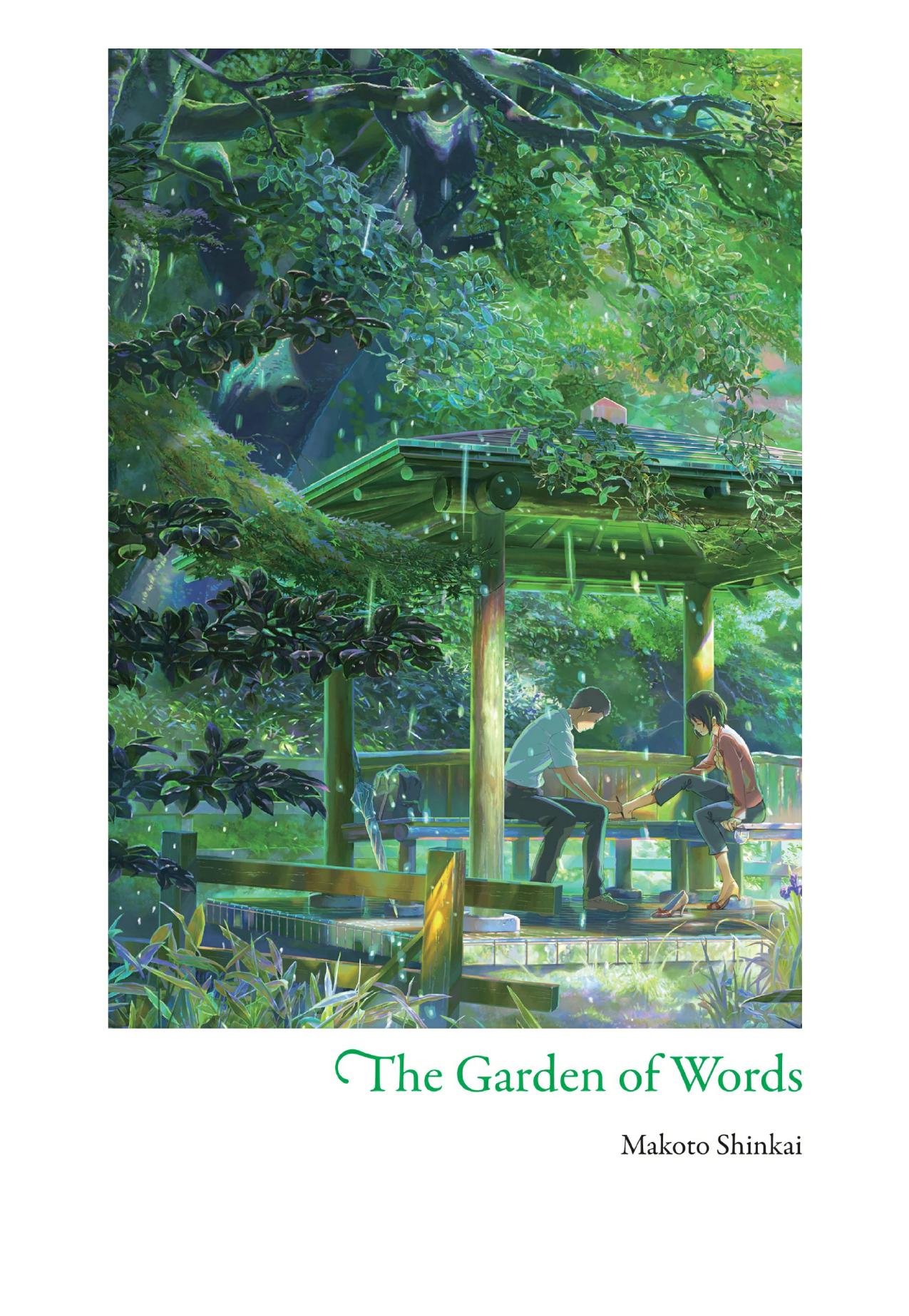 The Garden of Words by Makoto Shinkai