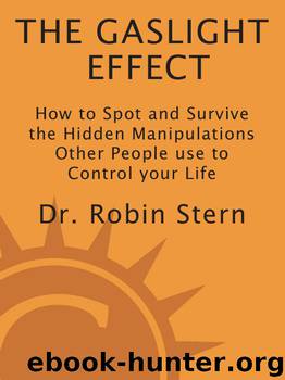 The Gaslight Effect by Dr. Robin Stern