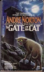 The Gate Of The Cat by Andre Norton