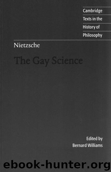 The Gay Science by Friedrich Nietzsche
