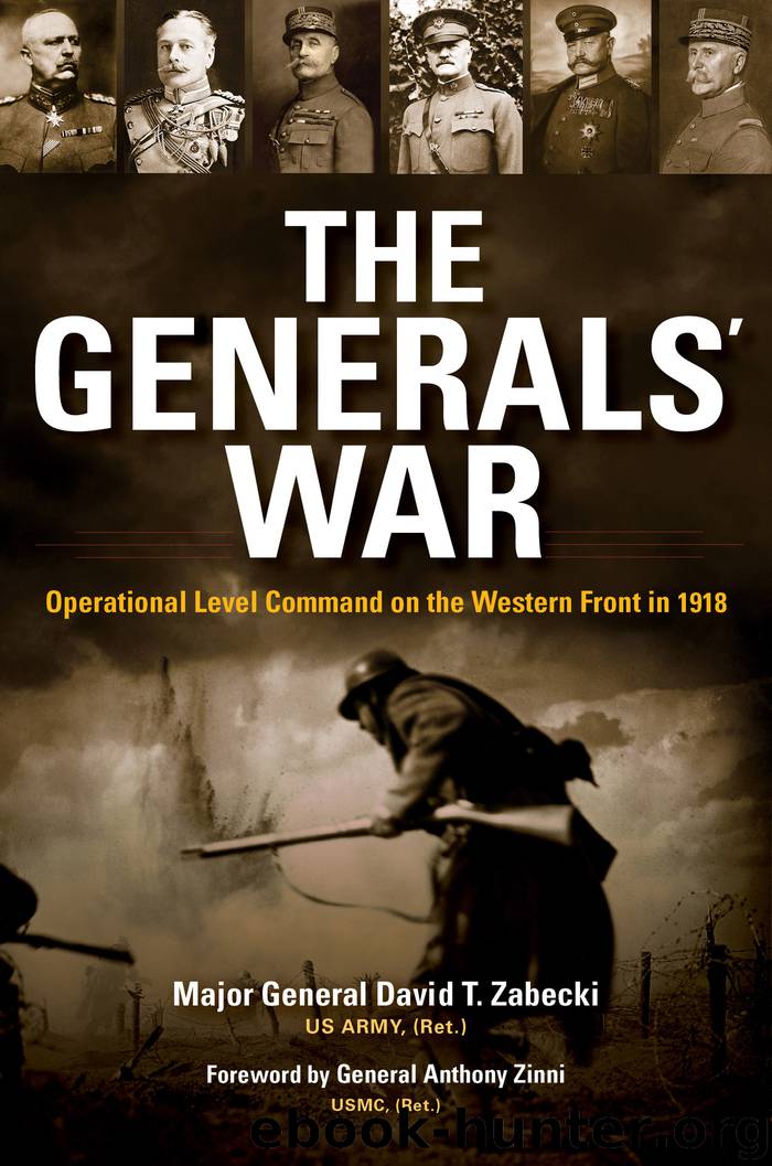 The Generals' War by David T. Zabecki