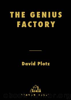 The Genius Factory by David Plotz