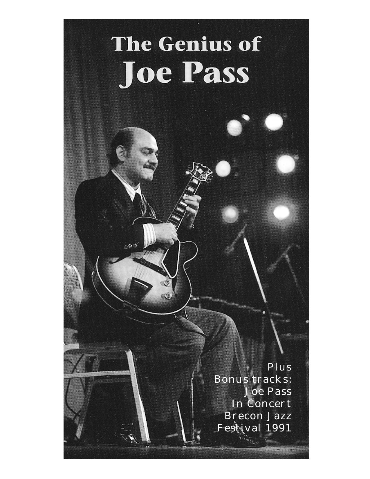 The Genius of Joe Pass [videoopptak] by Stefan Grossman's Guitar Workshop
