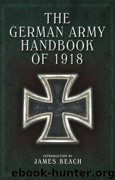 The German Army Handbook of 1918 by David Nash