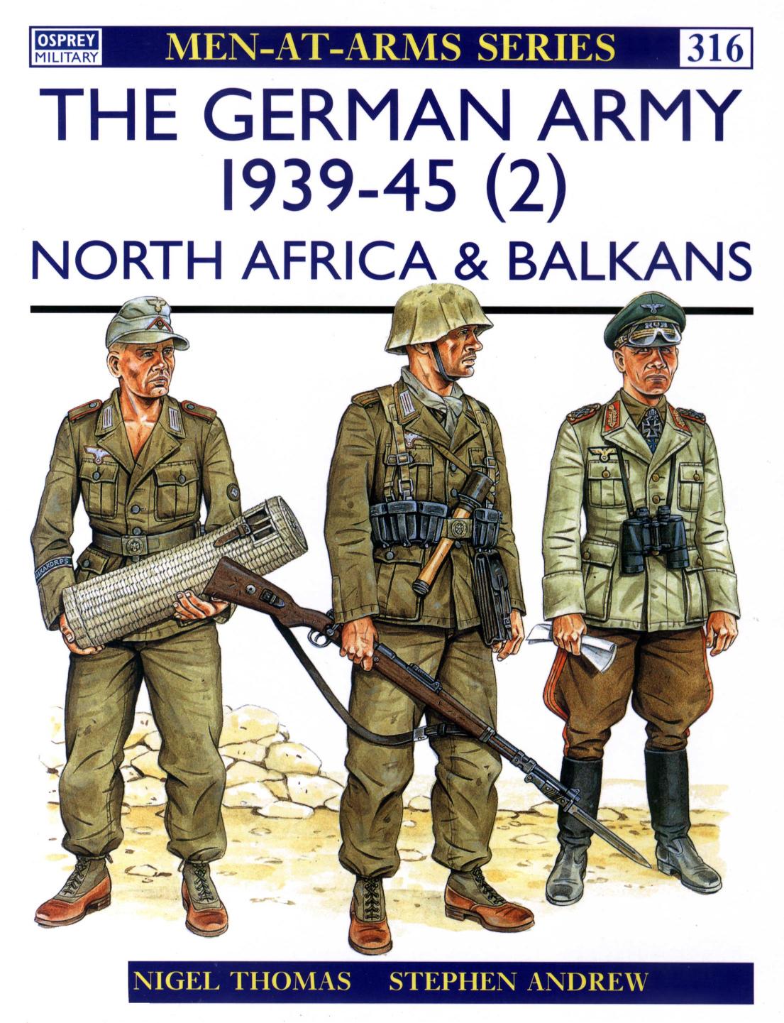 The German Army of 1939-45 (2) North Africa & The Balkans by Scanned and PDF by ElfFriend