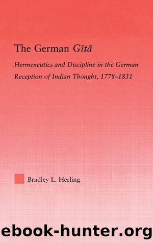 The German Gita by Herling Bradley L