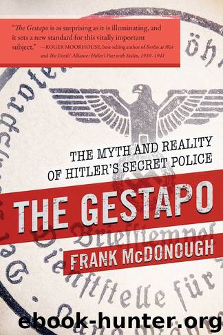 The Gestapo by Frank McDonough