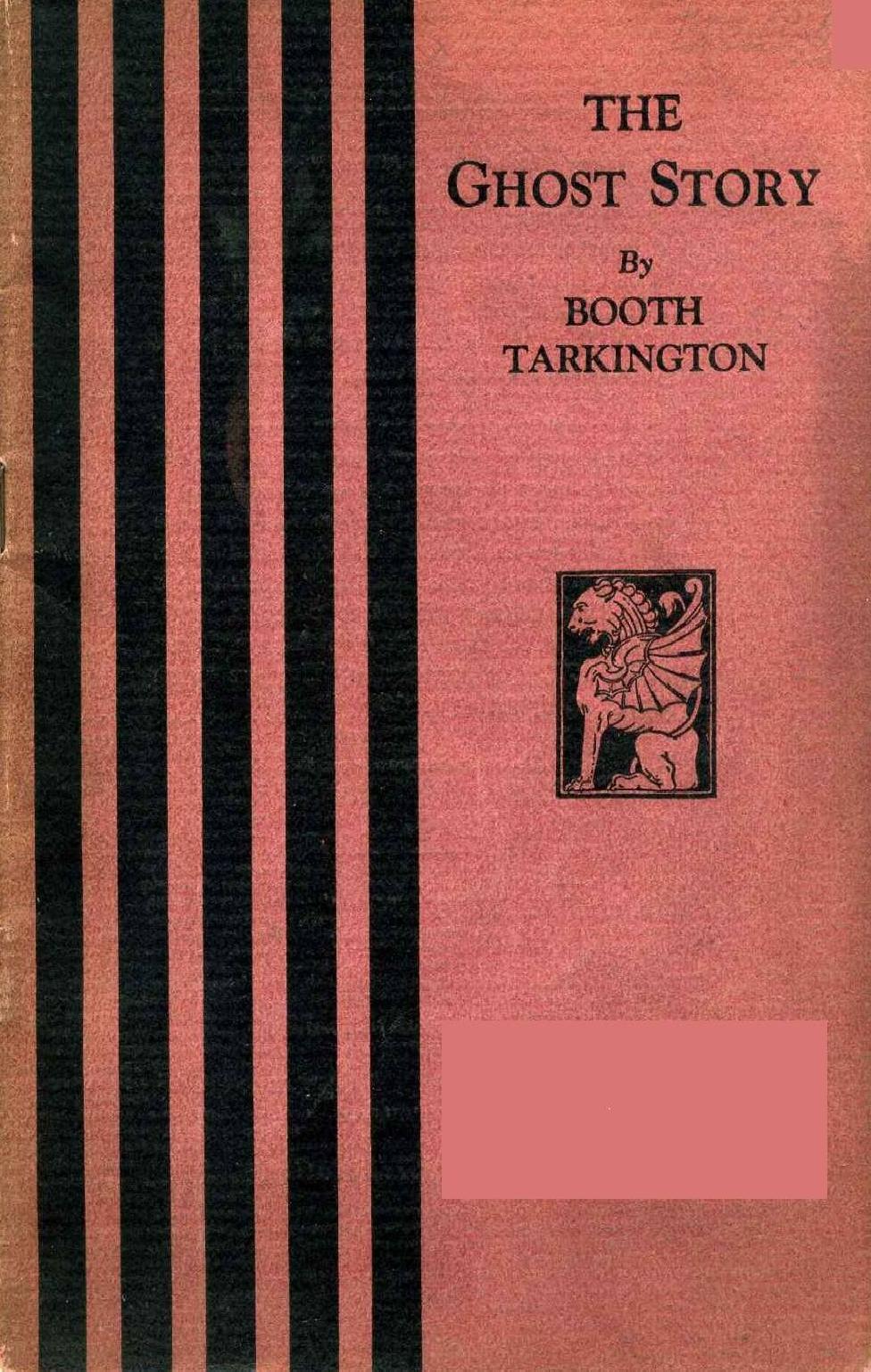 The Ghost Story by Booth Tarkington