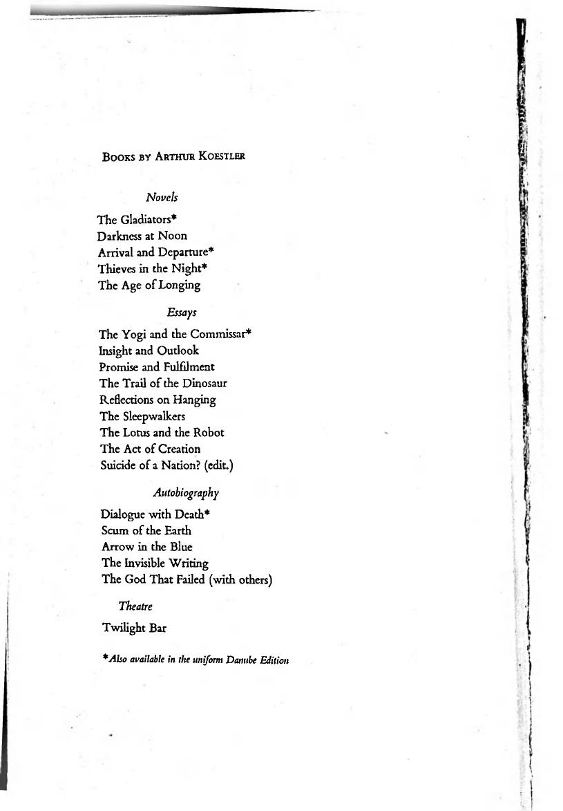 The Ghost in the Machine by Arthur Koestler