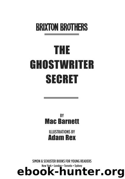 The Ghostwriter Secret by Mac Barnett