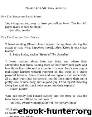 The Girl In the Fog by Melissa D Algood