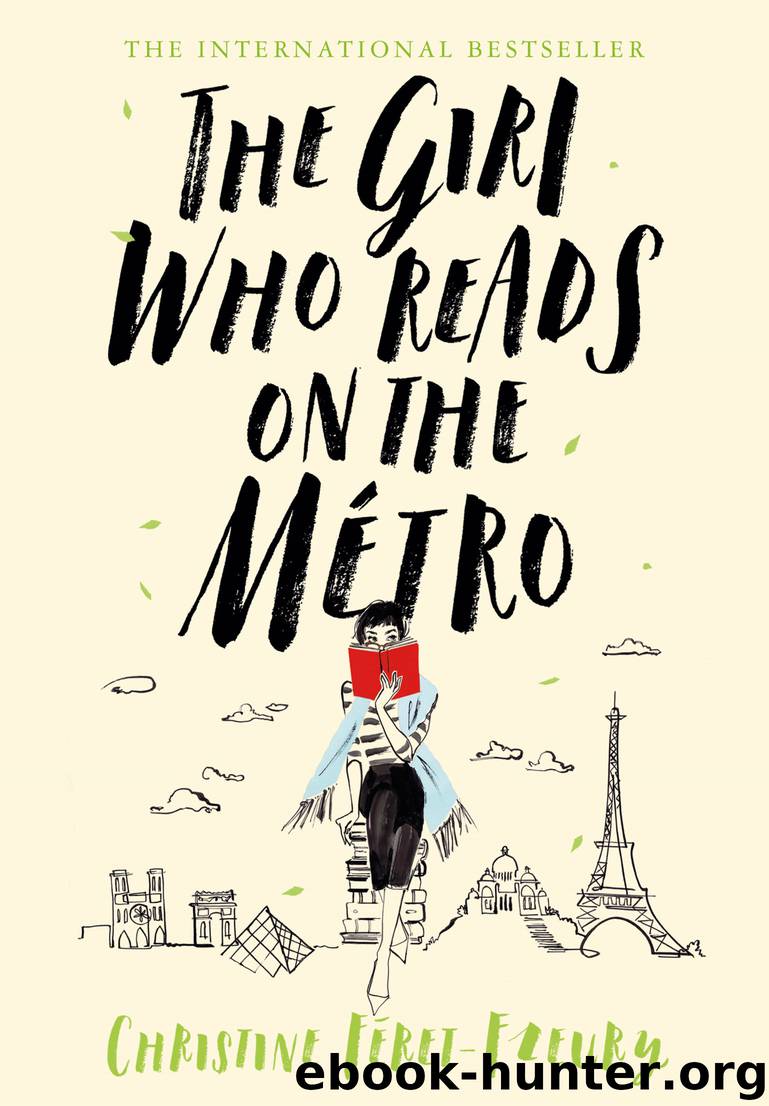 The Girl Who Reads on the Métro by Christine Féret-Fleury