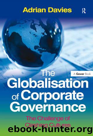 The Globalisation of Corporate Governance by Davies Adrian;