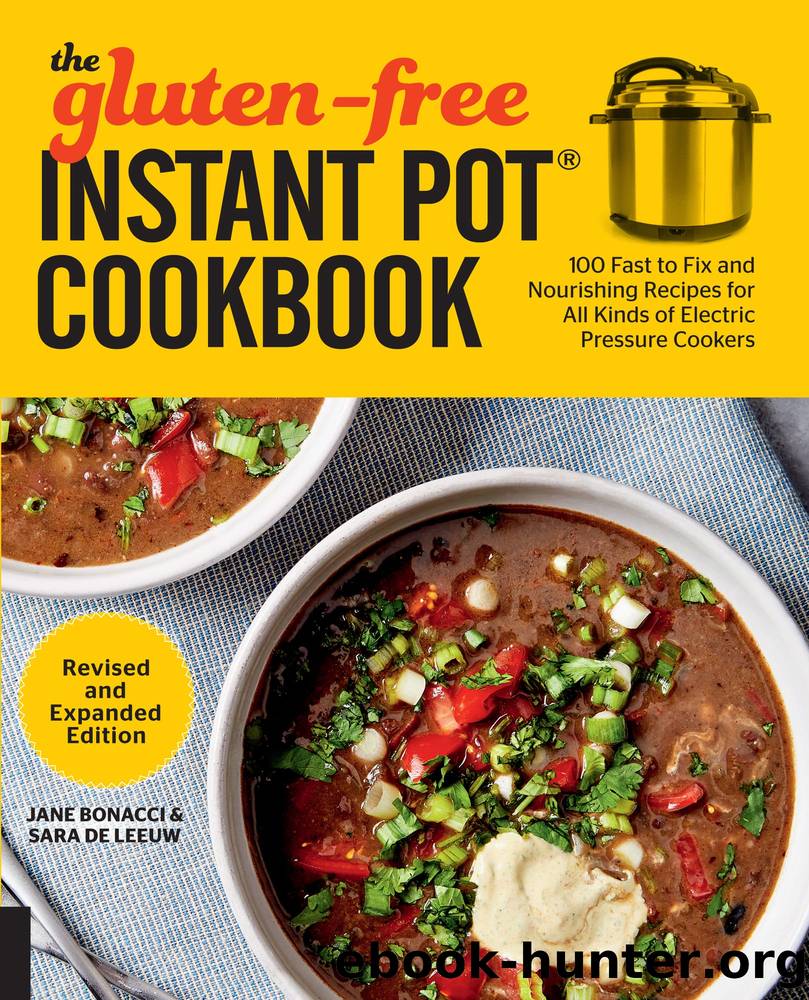 The Gluten-Free Instant Pot Cookbook Revised and Expanded Edition by Jane Bonacci