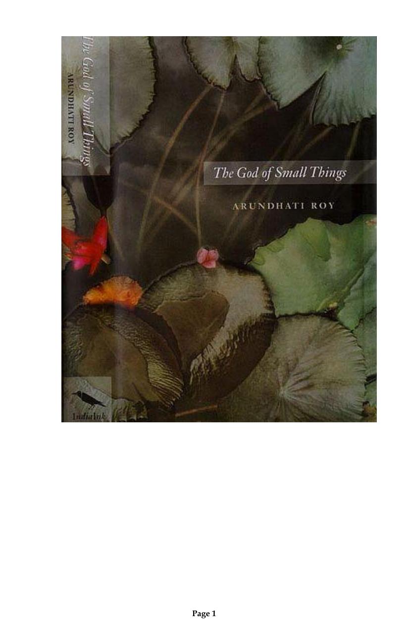 The God of Small Things by Arundhati Roy