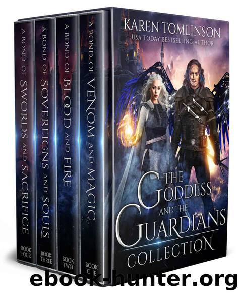 The Goddess and The Guardians Boxset: The Complete Romantic Fantasy Quartet by Tomlinson Karen