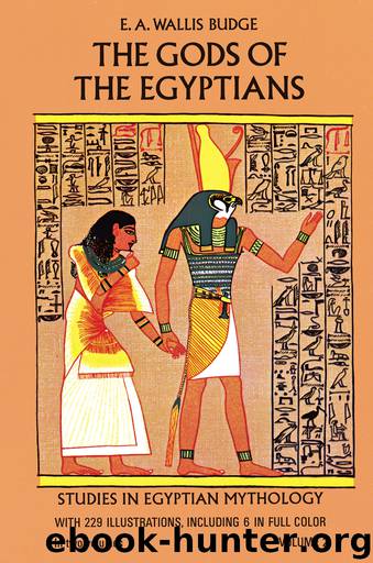 The Gods of the Egyptians, Volume 2 by E. A. Wallis Budge