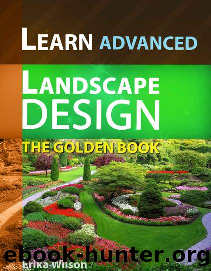 The Golden Book of ADVANCED Landscape Design : Learn Landscape Design: Landscape Design Guidelines and Techniques, Advanced Design, Gardening Guide by Erika Wilson