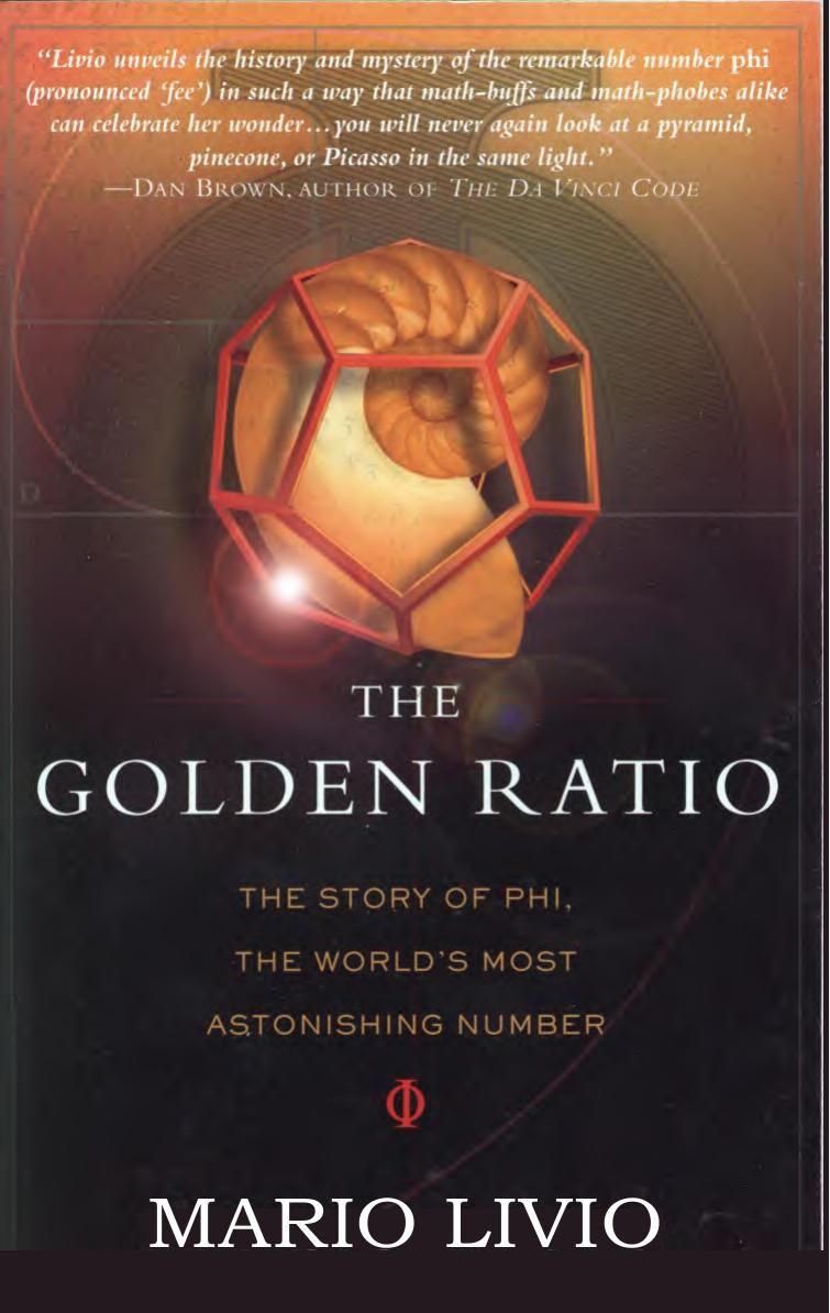 The Golden Ratio by Mario Livio