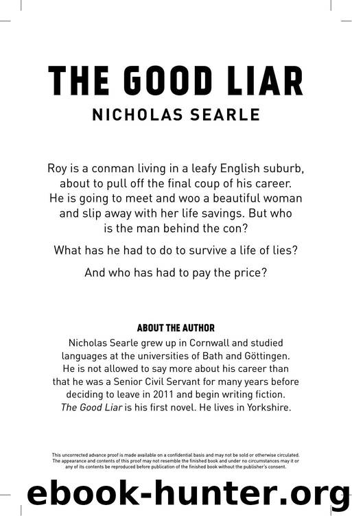 The Good Liar by Nicholas Searle