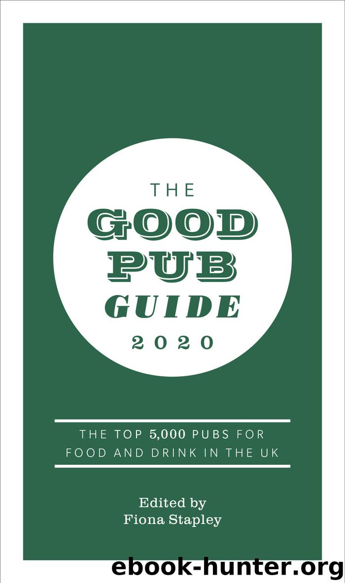 The Good Pub Guide 2020 by Fiona Stapley