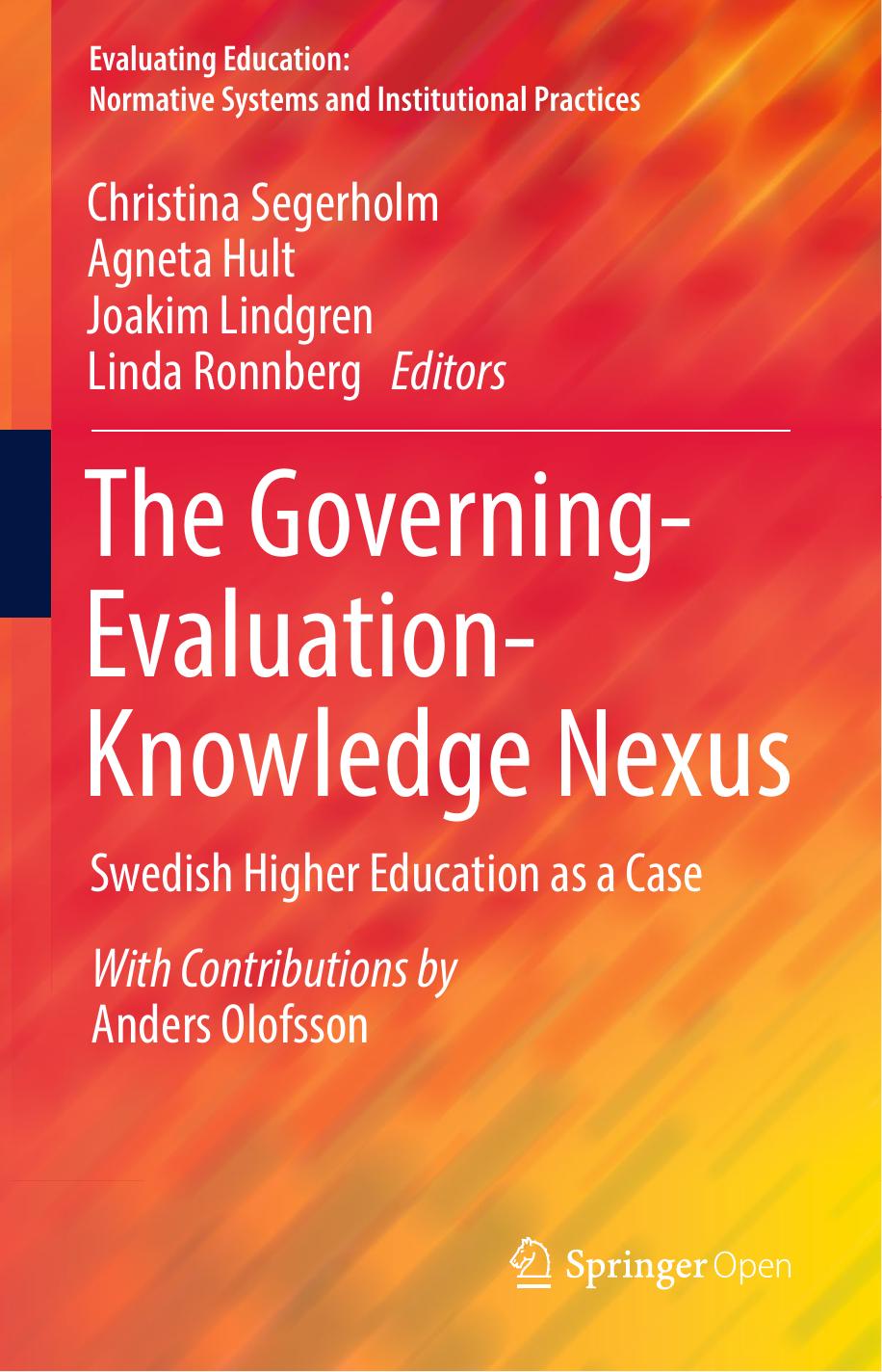 The Governing-Evaluation-Knowledge Nexus by unknow