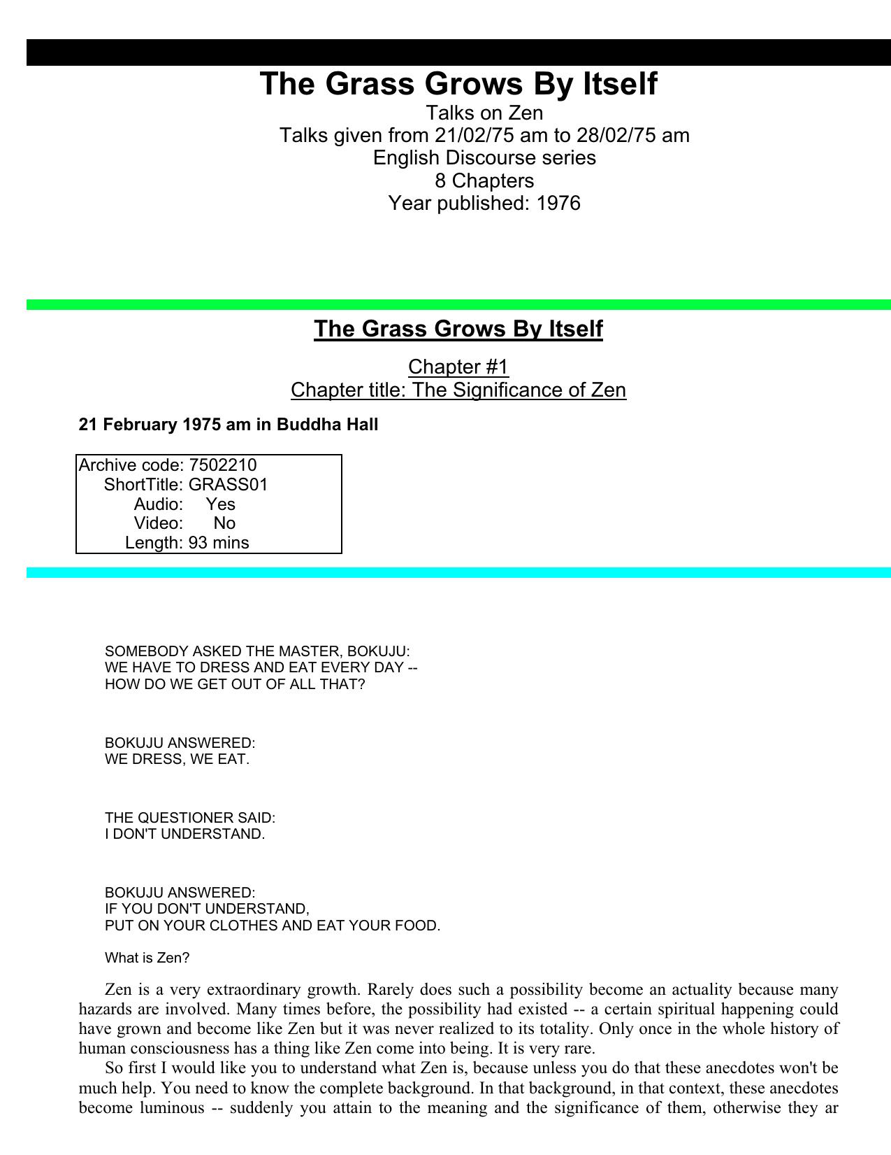 The Grass Grows By Itself.pdf by Osho