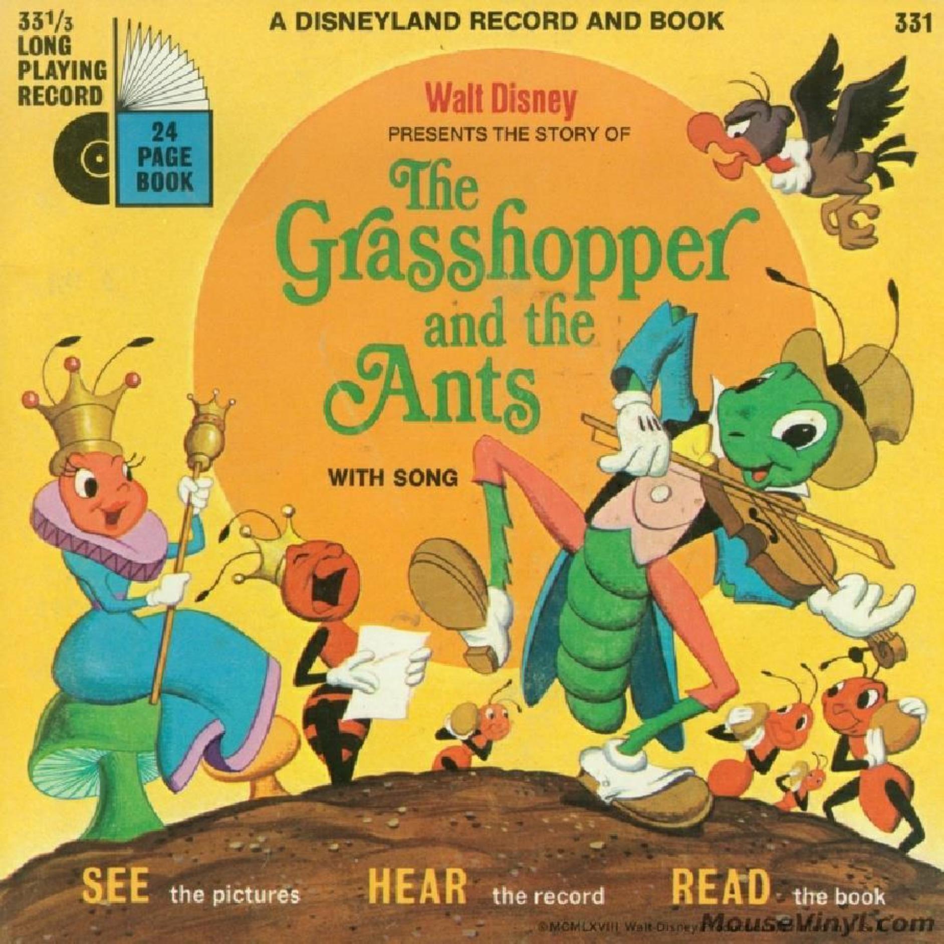 The Grasshopper and the Ants Read Along by Unknown