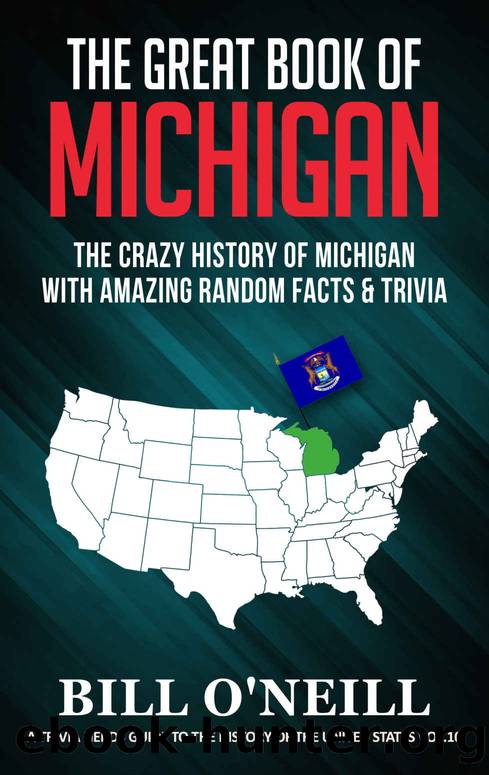 The Great Book of Michigan: The Crazy History of Michigan with Amazing Random Facts & Trivia (A Trivia Nerds Guide to the History of the United States 10) by Bill O'Neill