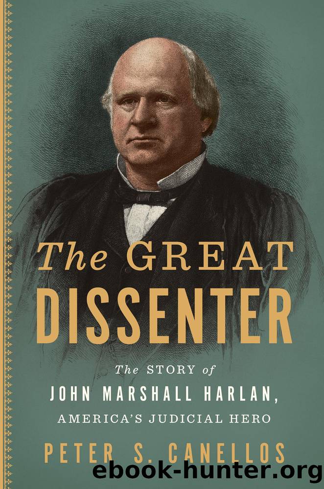The Great Dissenter by Peter S. Canellos