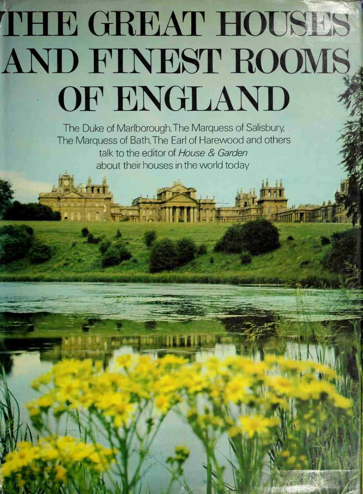 The Great Houses and Finest Rooms of England by Robert Harling