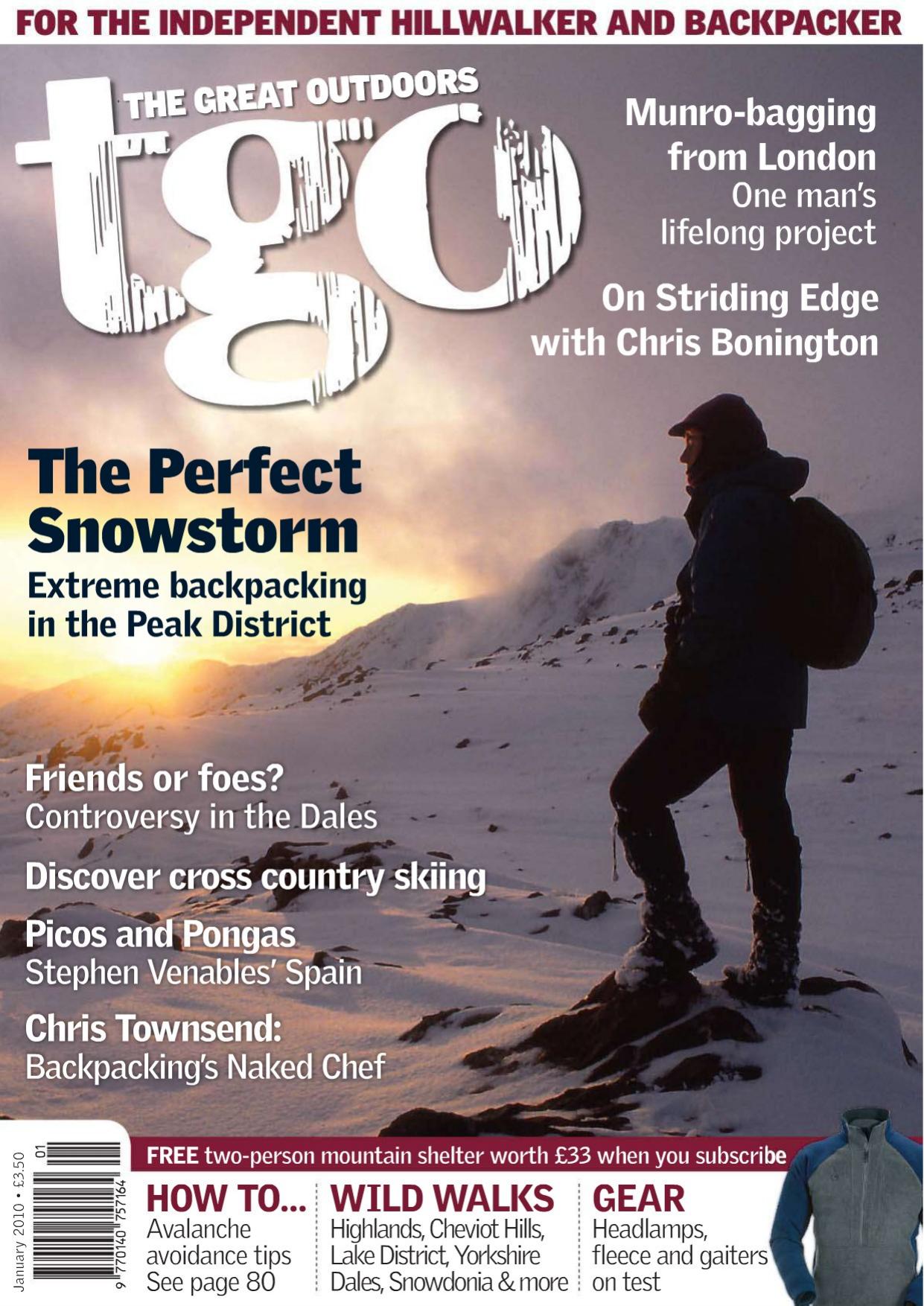 The Great Outdoors, jan.2010 by Cameron McNeish Chris Townsend