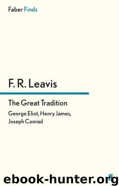 The Great Tradition by F. R. Leavis