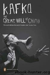 The Great Wall of China and Other Stories by Kafka Franz