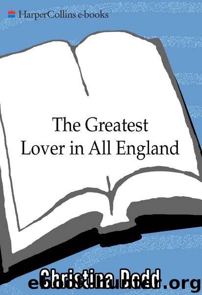 The Greatest Lover in All England by Christina Dodd