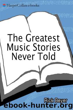 The Greatest Music Stories Never Told: 100 Tales from Music History to Astonish, Bewilder, and Stupefy (The Greatest Stories Never Told) by Rick Beyer