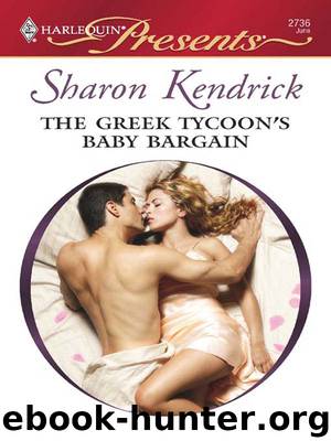 The Greek Tycoon's Baby Bargain by Sharon Kendrick
